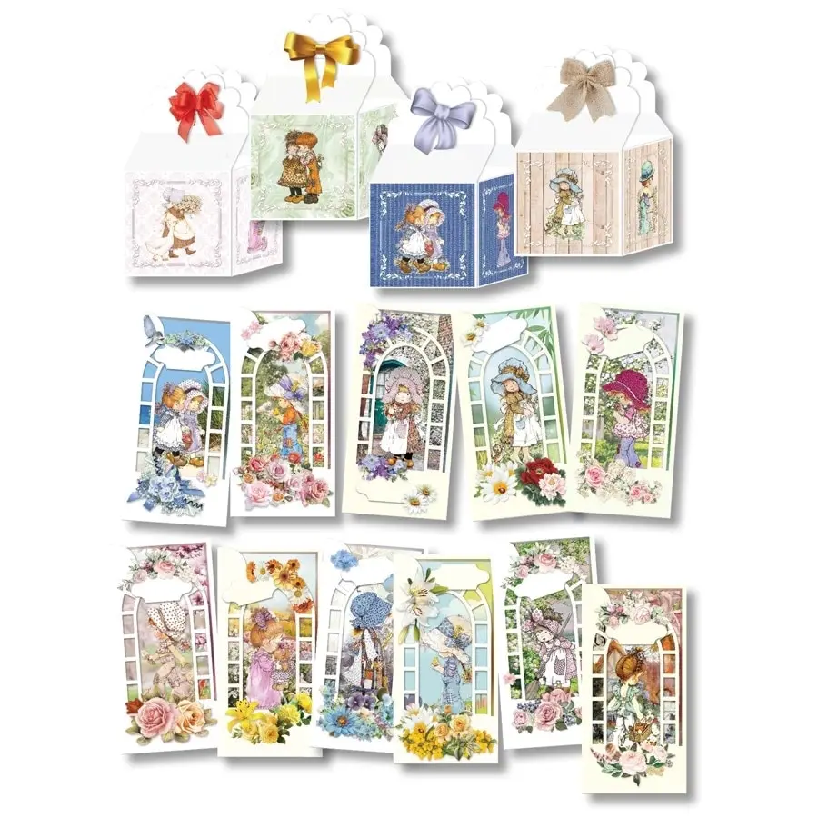 Sarah Kay Arch Cards with Gift Boxes- Paper Crafts