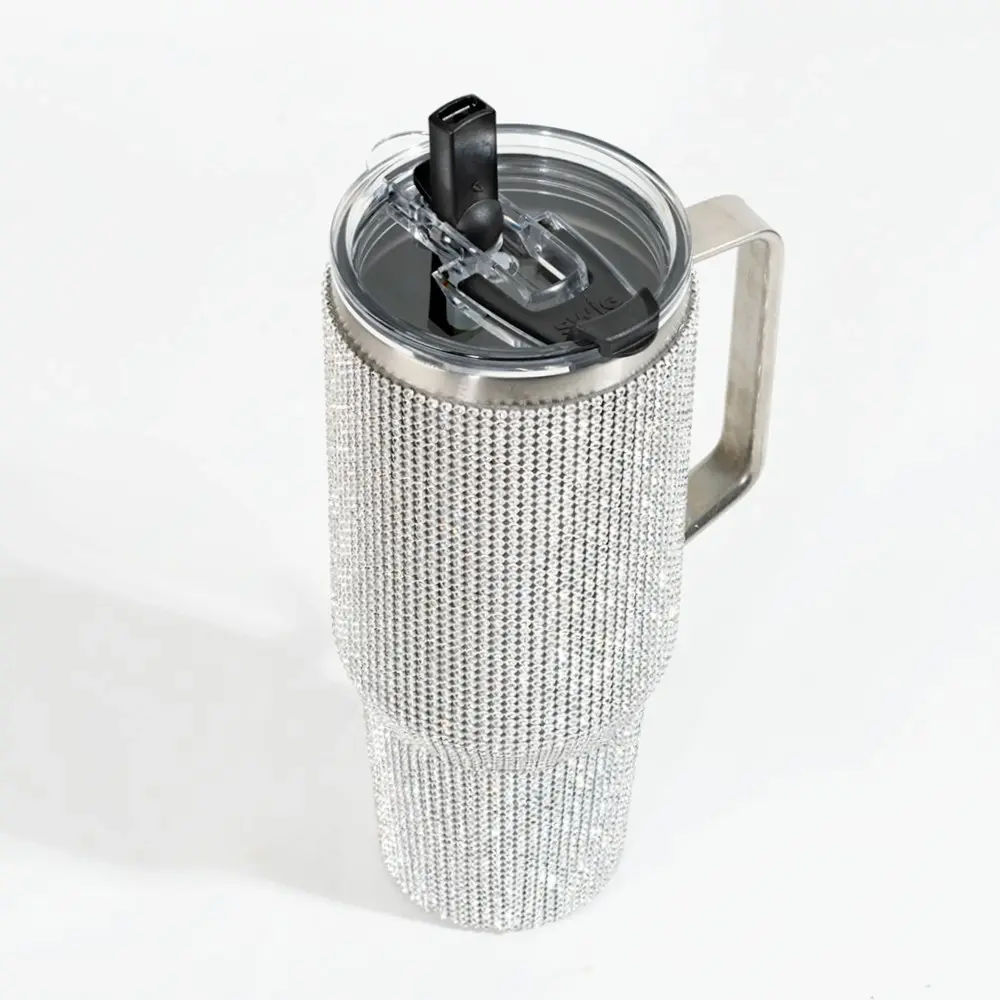 Swig Silver Glitz Tumbler 1200ml