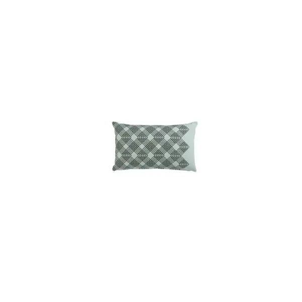 Valence Mint Green Cotton Cushions by Bedding House