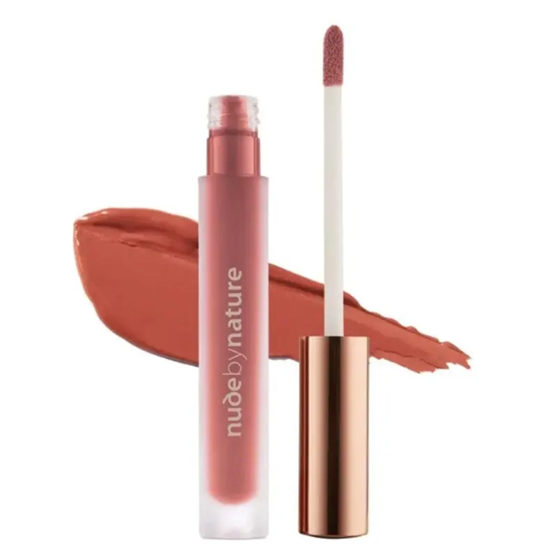 Nude by Nature Satin Liquid Lipstick 05 Sunkissed