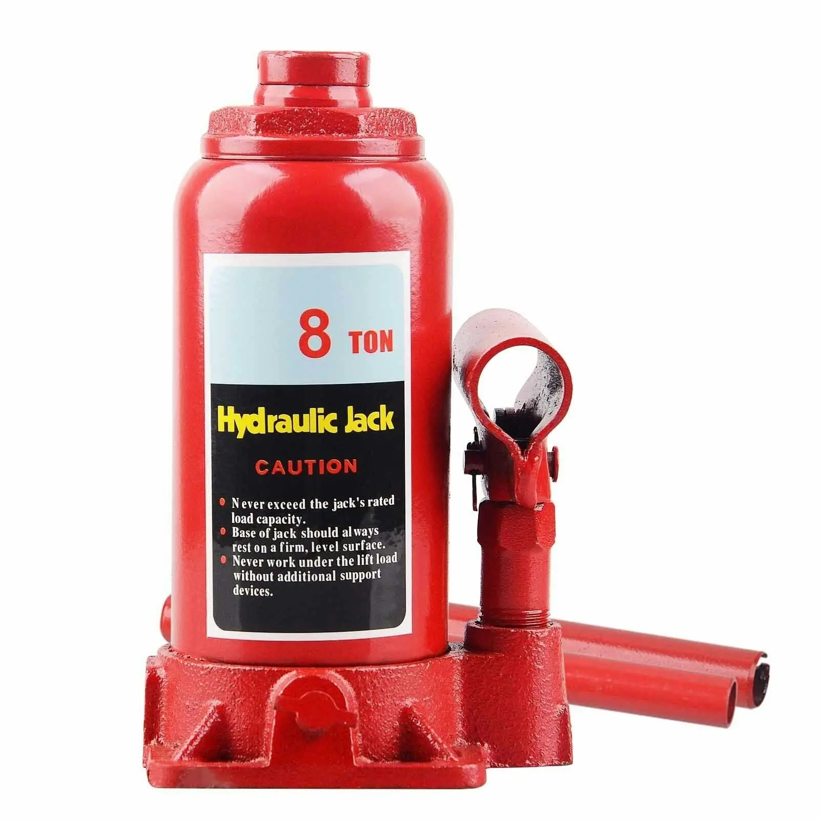 8Ton Hydraulic Bottle Jack Lift Car Lifting Tool Truck Caravan Tractors 4WD SUV