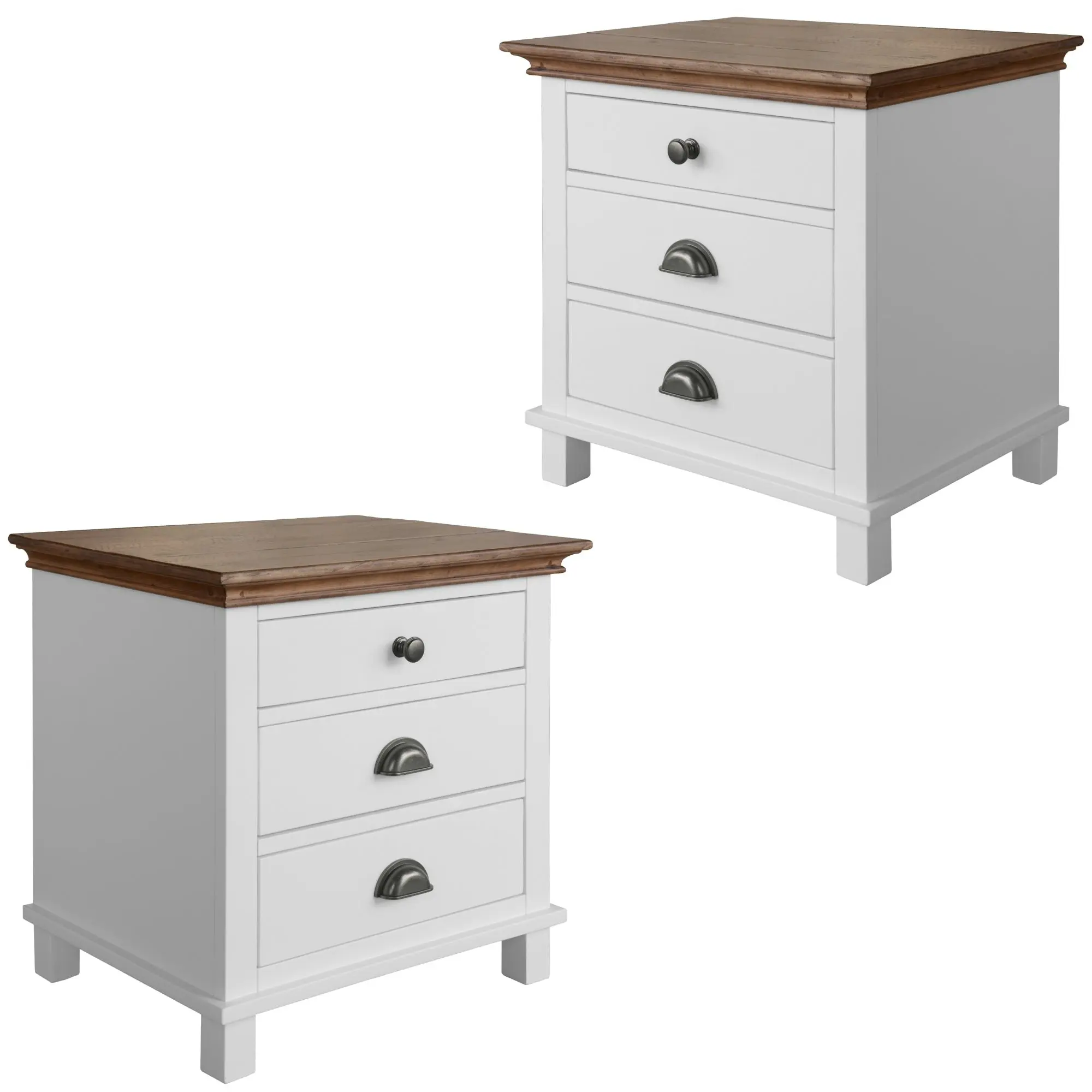 Virginia 2pc Set Bedside Table