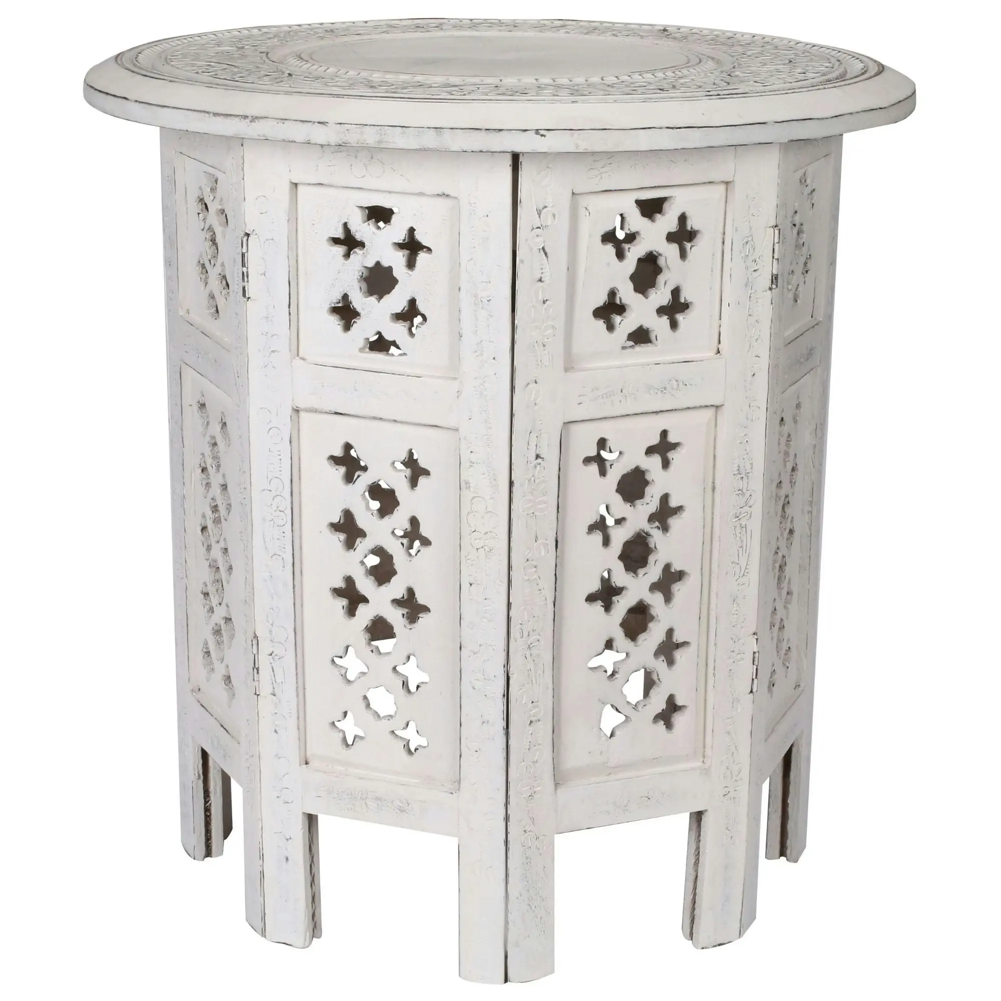 Scilla 45cm Side Table White