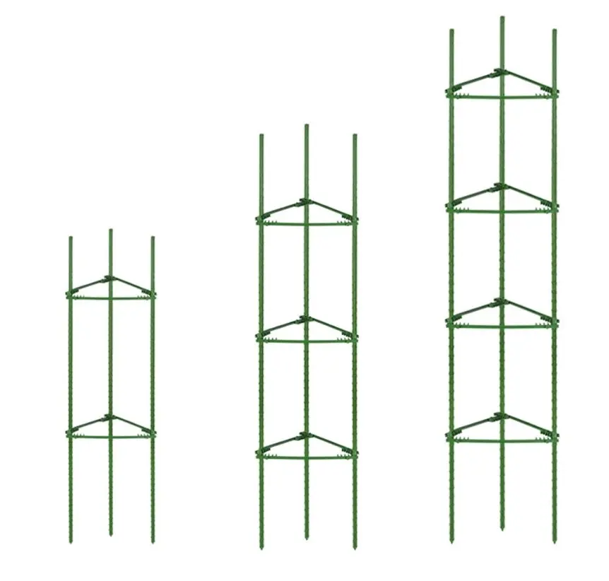 Tri-pod Plant Support Stakes Tomato Trellis, 10 sizes