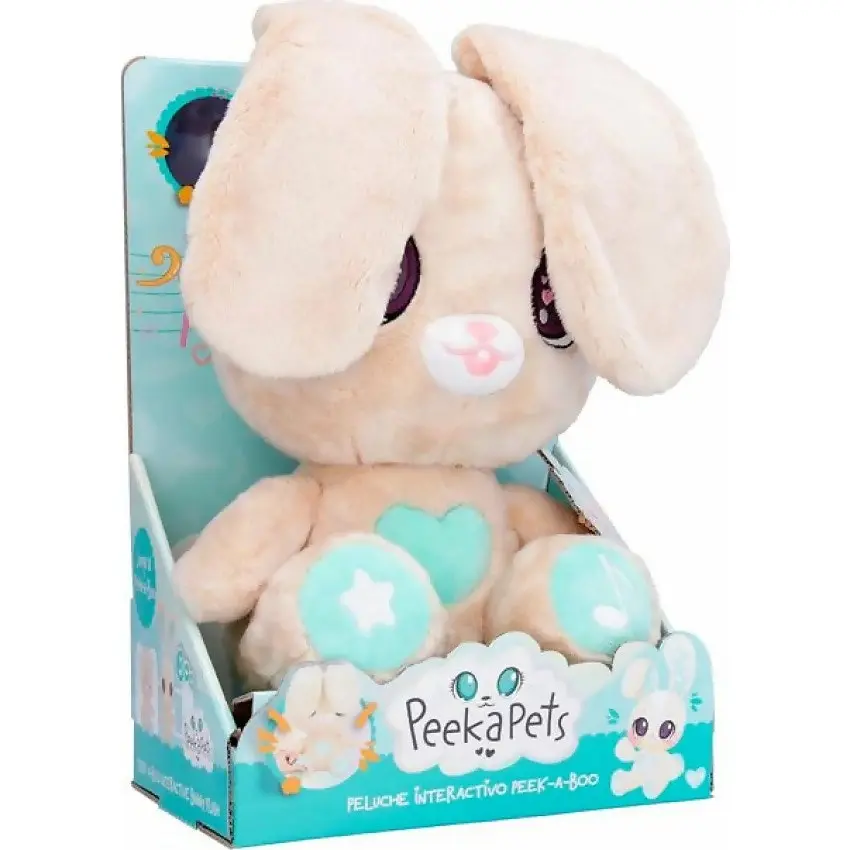 PeekaPets - Interactive Bunny Plush