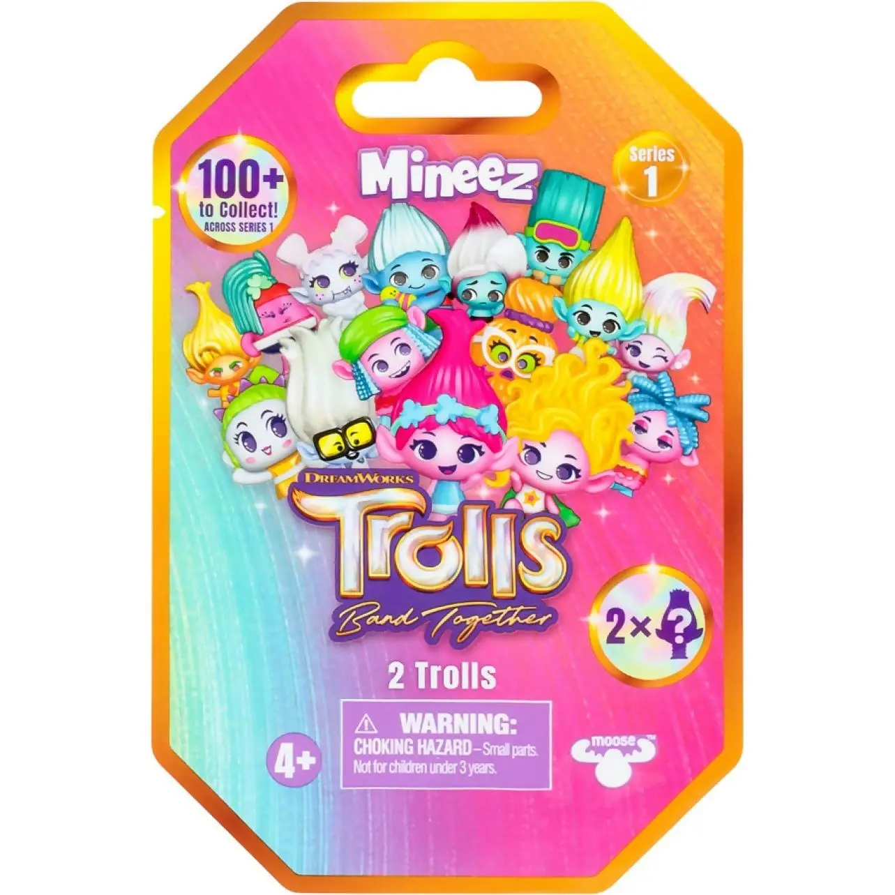 Mineez - Trolls S1 Blind Mystery Pack Fig 2pk