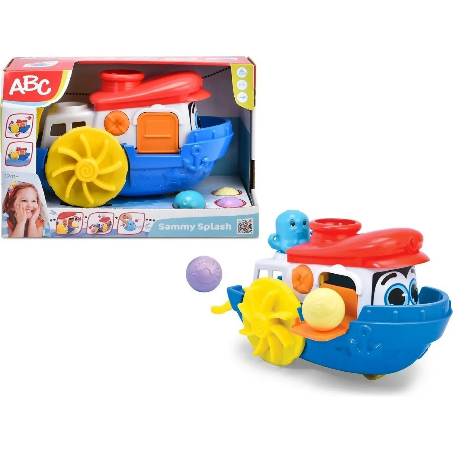 Simba Toys - ABC Sammy Splash 30cm