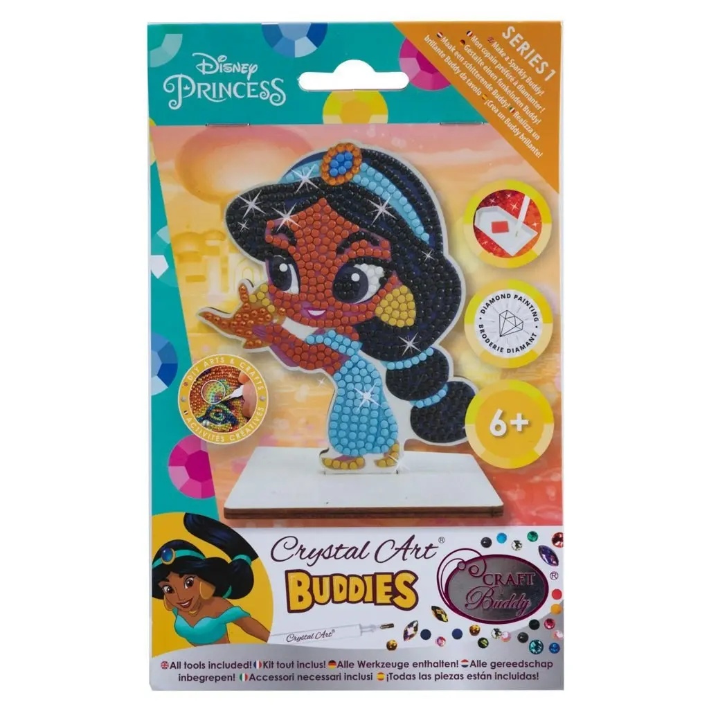 Craft Buddy - Crystal Art Buddies Disney Jasmine Series 1