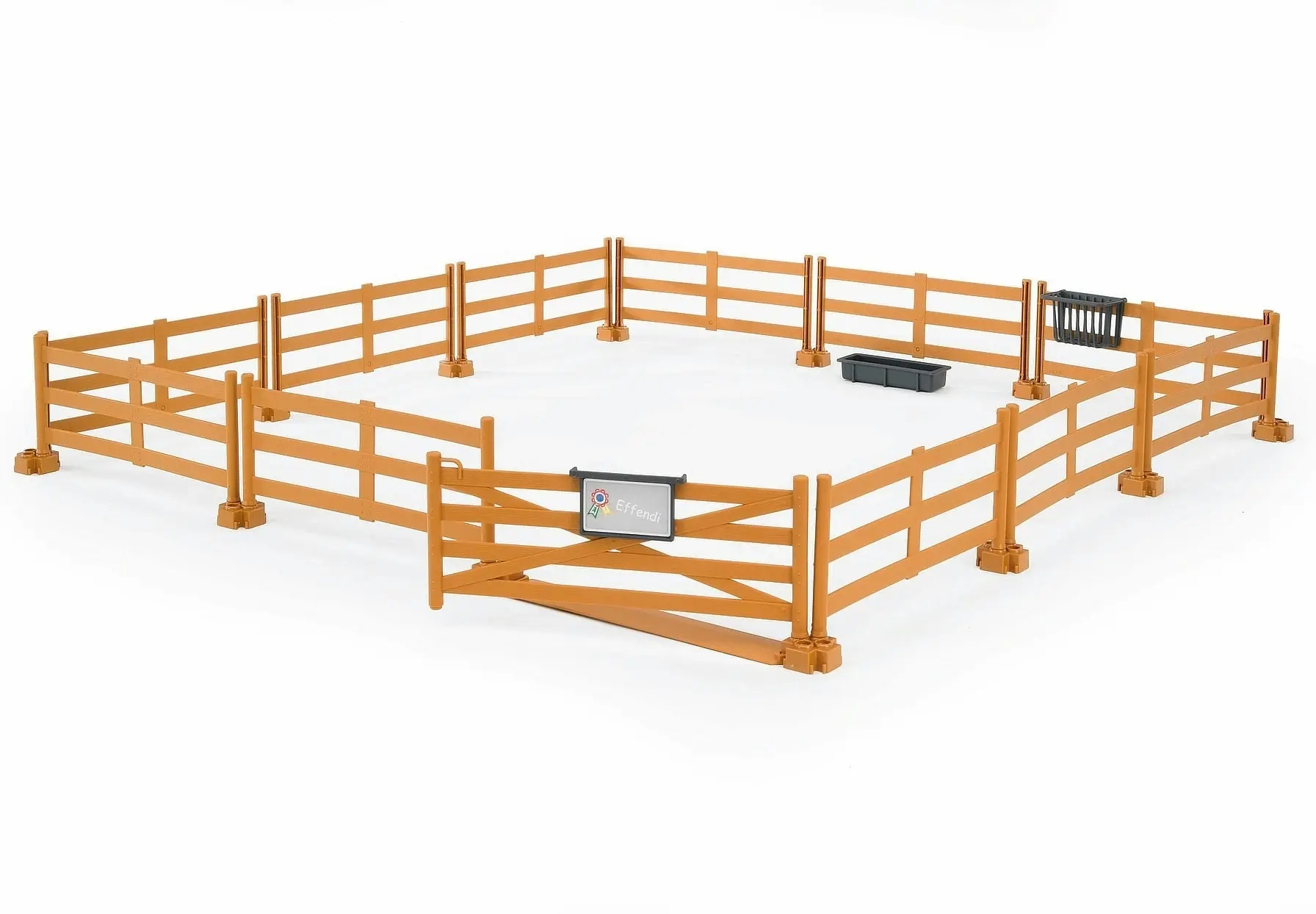 Bruder - Pasture Fence (brown) - Bruder Leisure Time