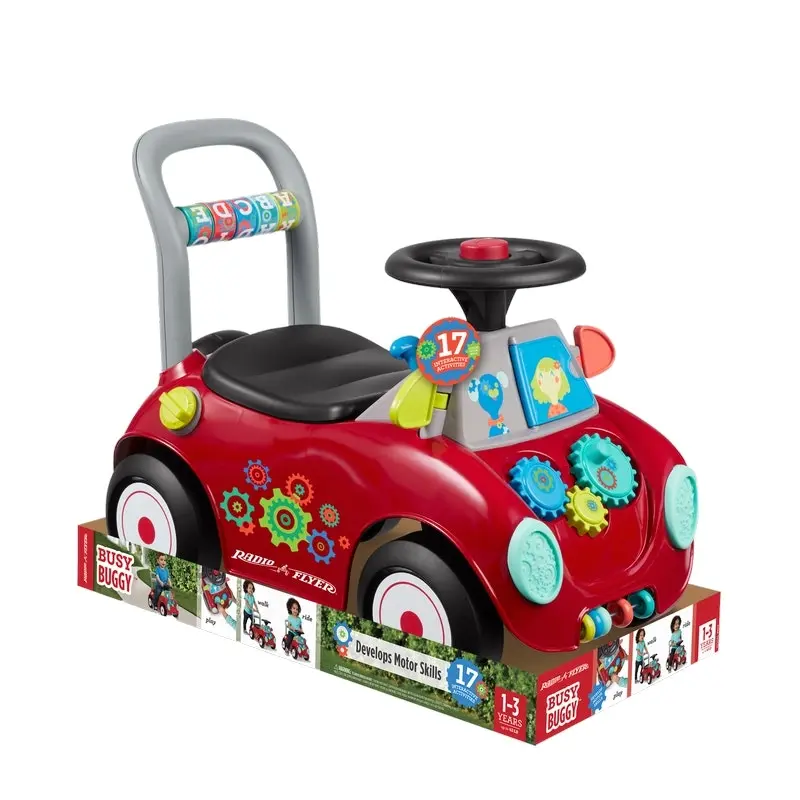 Radio Flyer - Busy Buggy Baby Push Walker