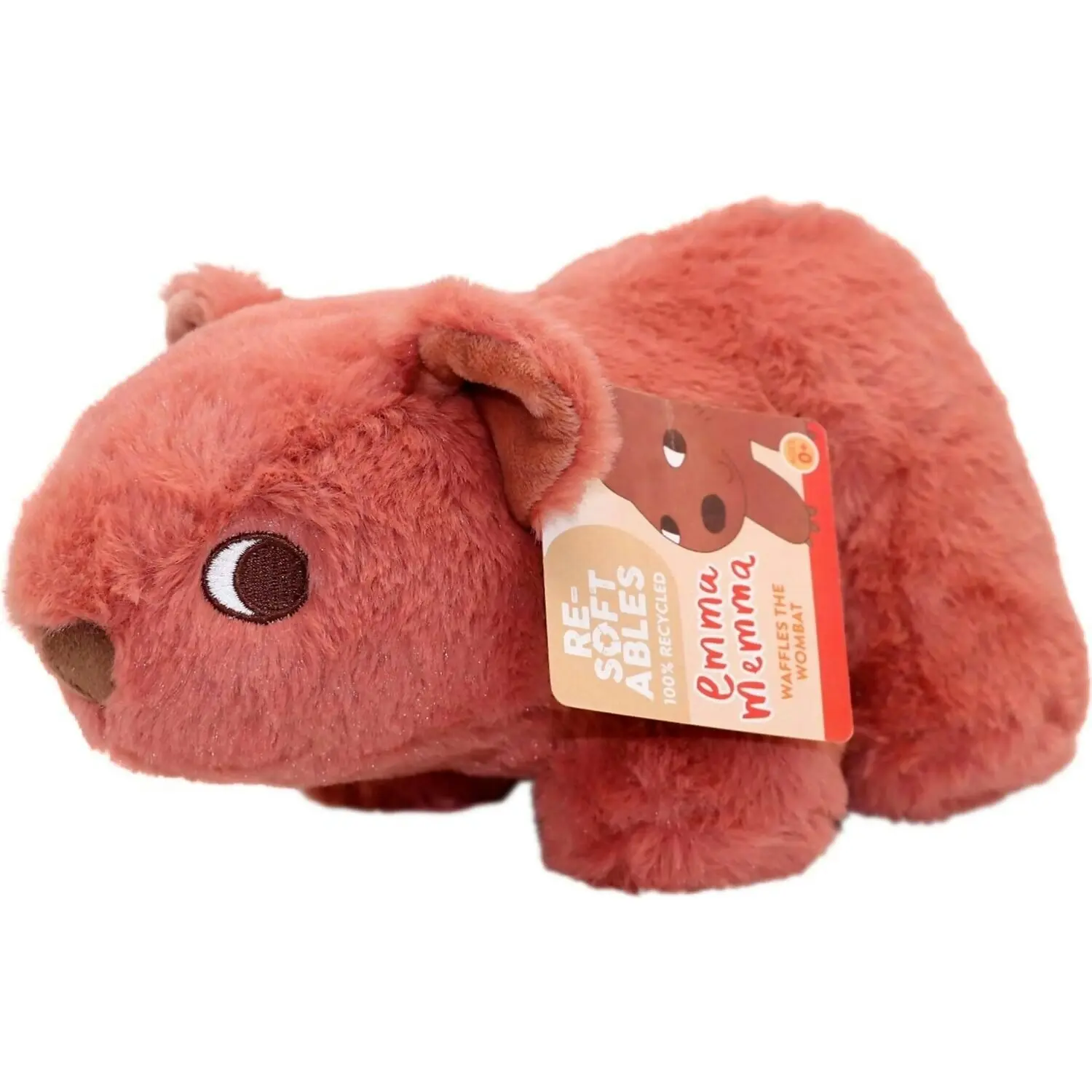 Resoftables - Emma Memma Wombat Plush 10-inch