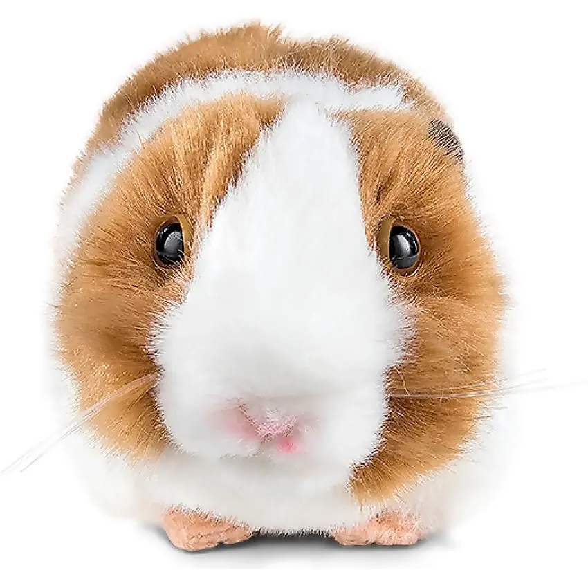 Living Nature - Brown Guinea Pig With Sound 20cm Plush