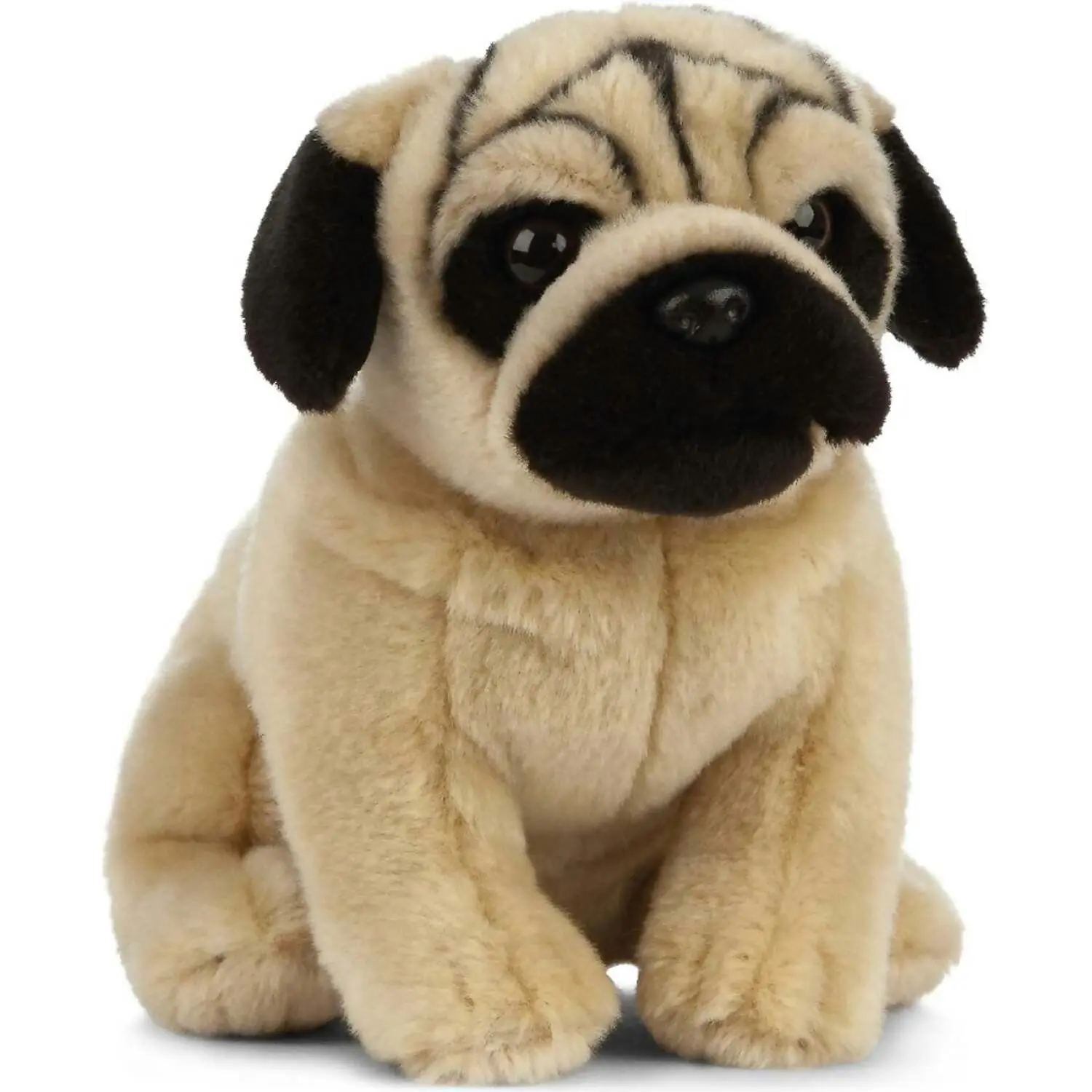 Living Nature - Pug 19cm Plush