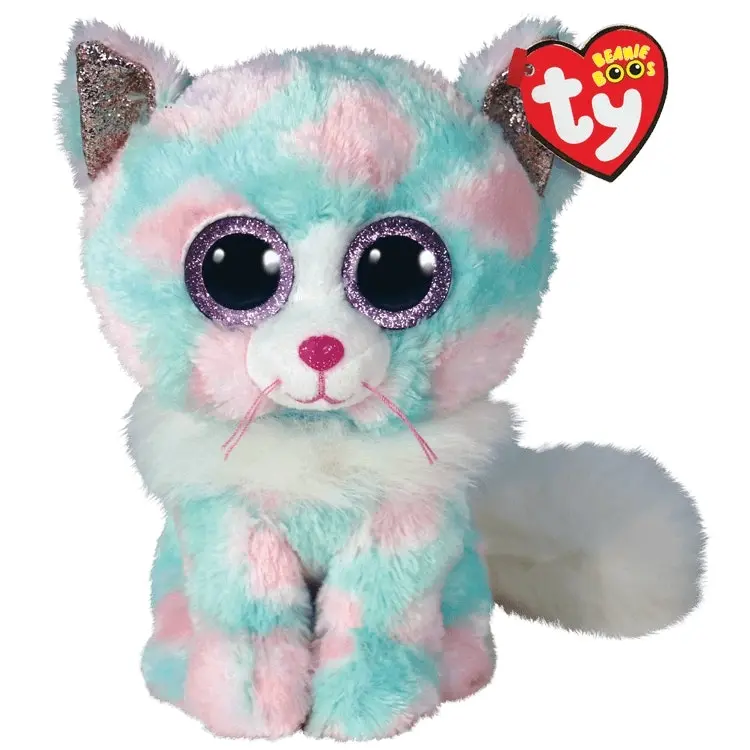 Ty Beanie Boos - Opal - Pastel Cat  23cm Medium