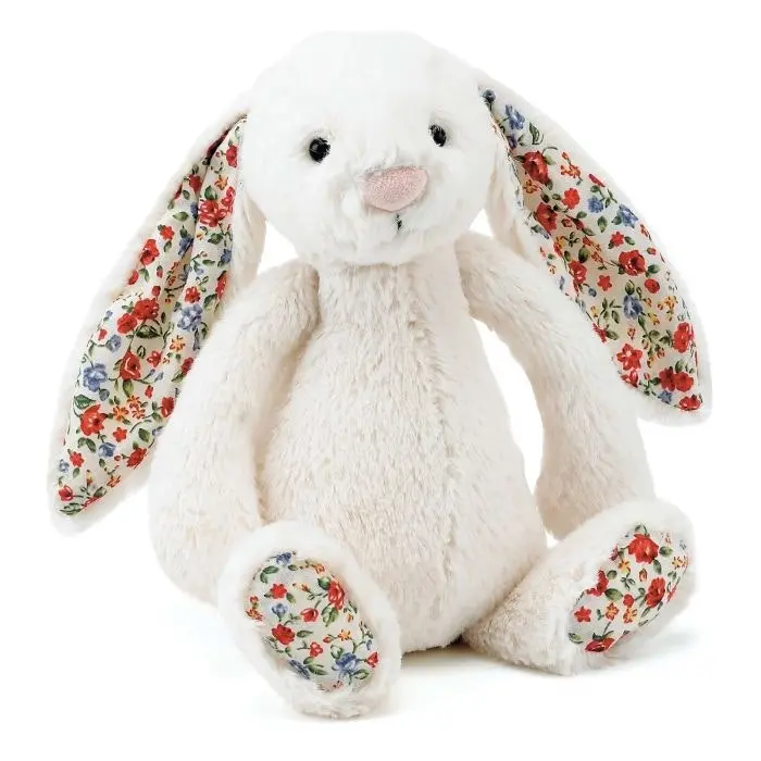 Jellycat Blossom Bashful Cream Bunny Small Cream 18x9x10cm