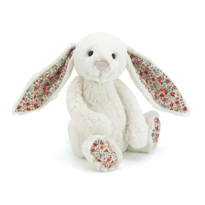 Jellycat Blossom Bashful Cream Bunny Medium Cream 31x12x15cm