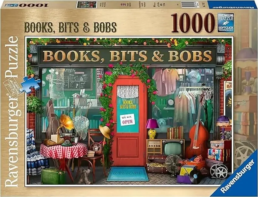 Ravensburger - Books Bits And Bobs Jigsaw Puzzle 1000 Pieces