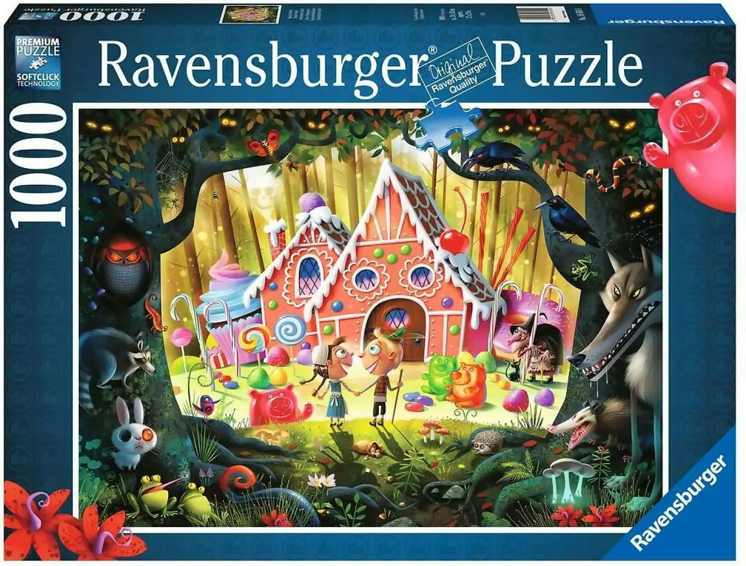 Ravensburger - Hansel & Gretel Beware! Jigsaw Puzzle 1000 Pieces