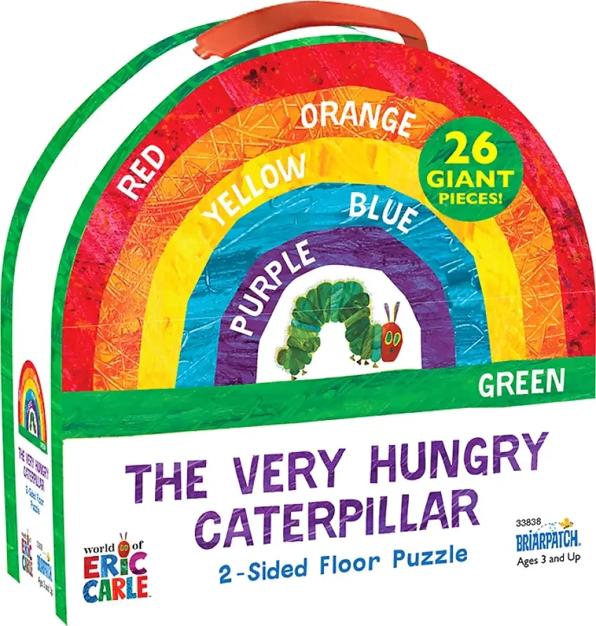 U Games - The Very Hungry Caterpillar 2-sided Floor Puzzle 26pc - Briarpatch