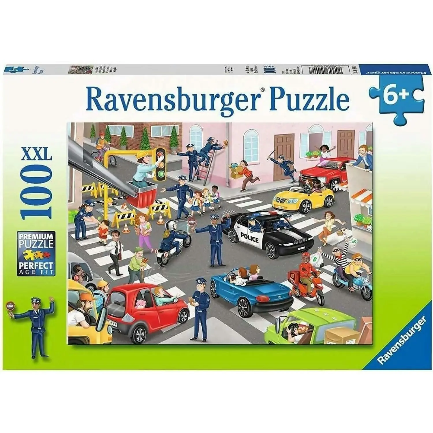 Ravensburger - Police On Patrol Jigsaw Puzzle 100pc