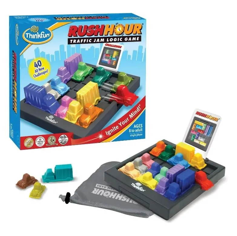 ThinkFun - Rush Hour Traffic Jam Logic Game