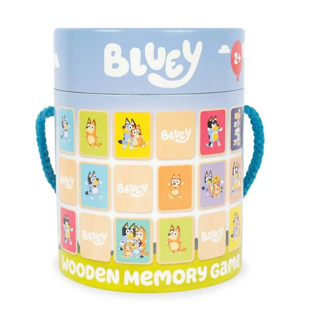 Bluey - Wooden Memory Game