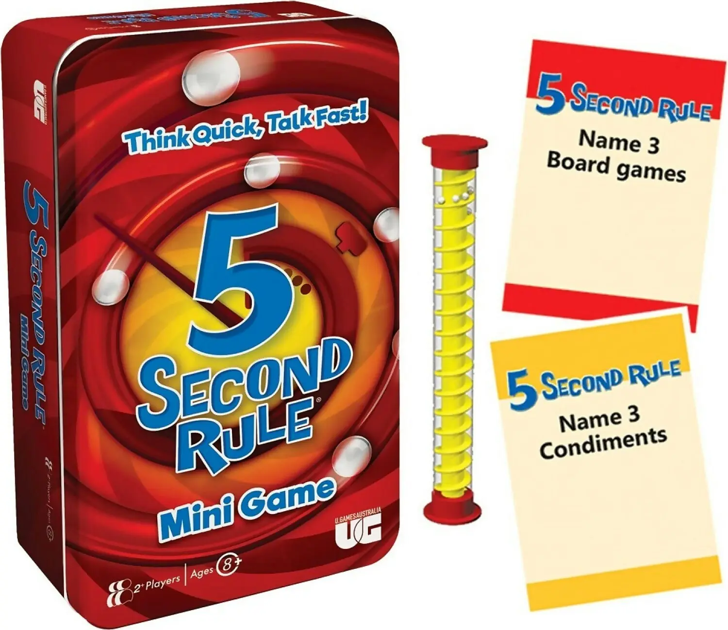 U Games - 5 Second Rule Tinned Game