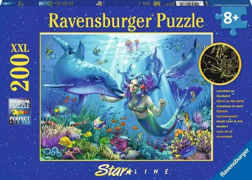 Ravensburger - Shining Underwater Paradise Jigsaw Puzzle 200 Pieces