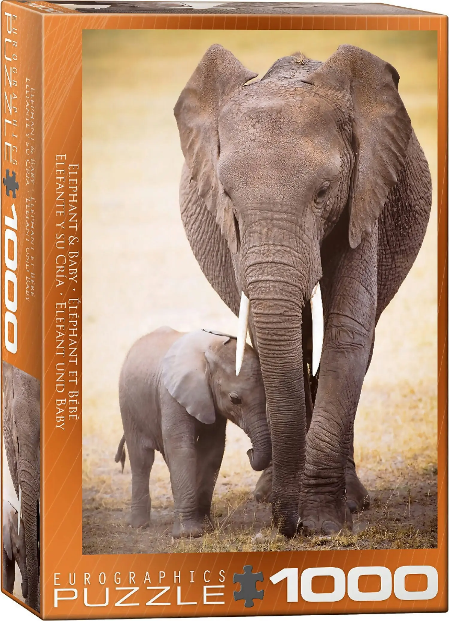 Eurographics - Elephant & Baby - Jigsaw Puzzle 1000pc