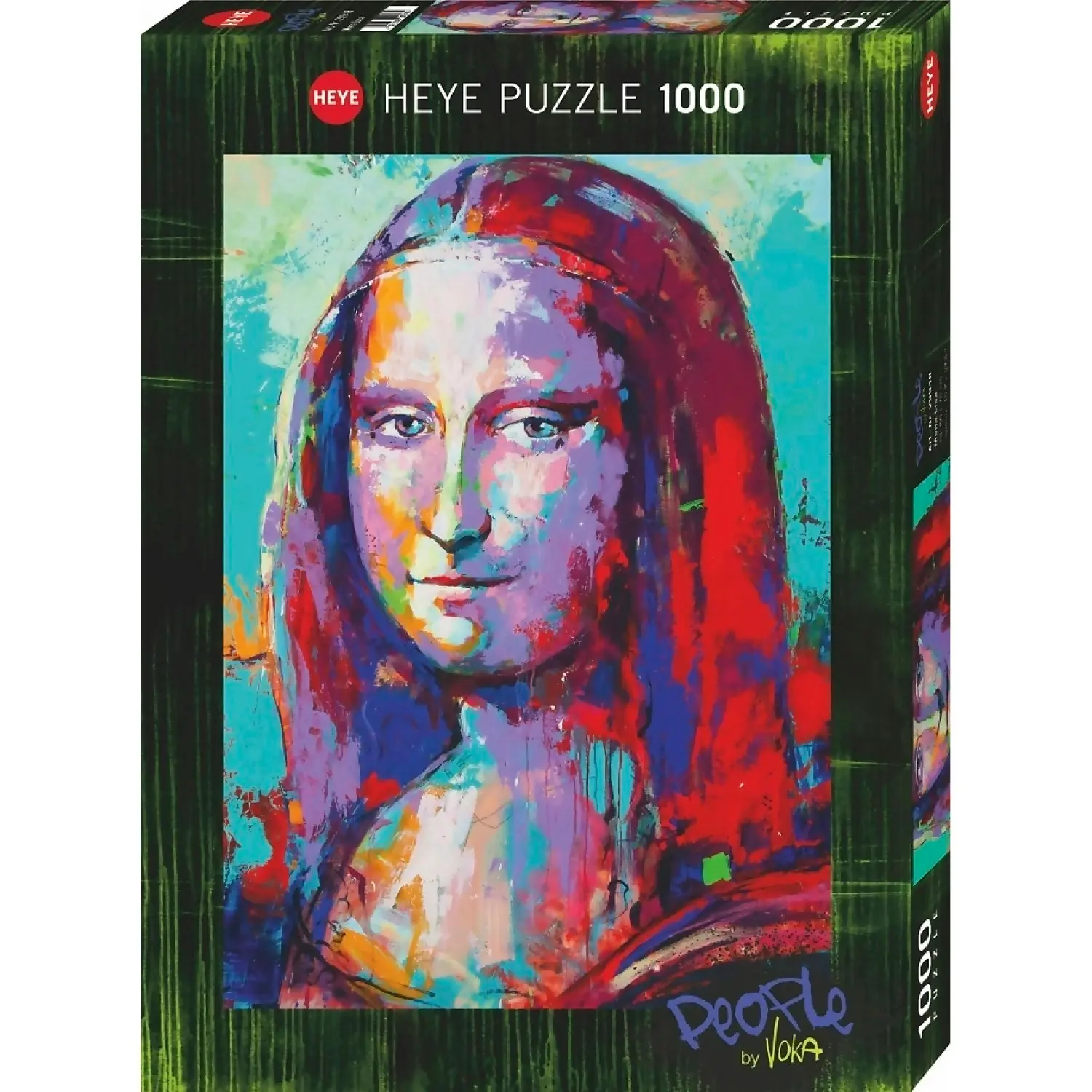 Heye - People By Voka Mona Lisa Jigsaw Puzzle 1000 Pieces