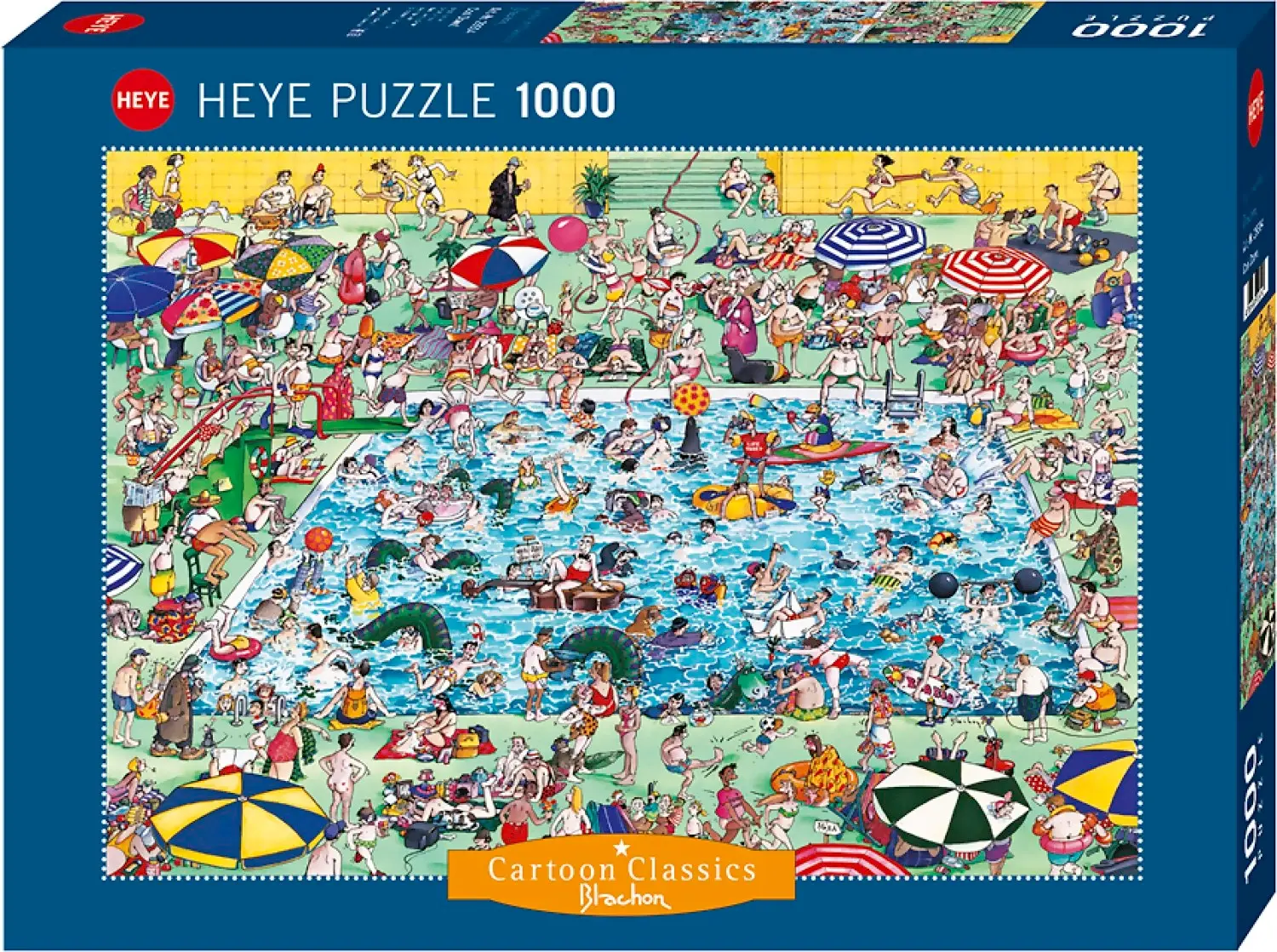 Heye - Cool Down Blachon Cartoon Classics Jigsaw Puzzle 1000 Pieces