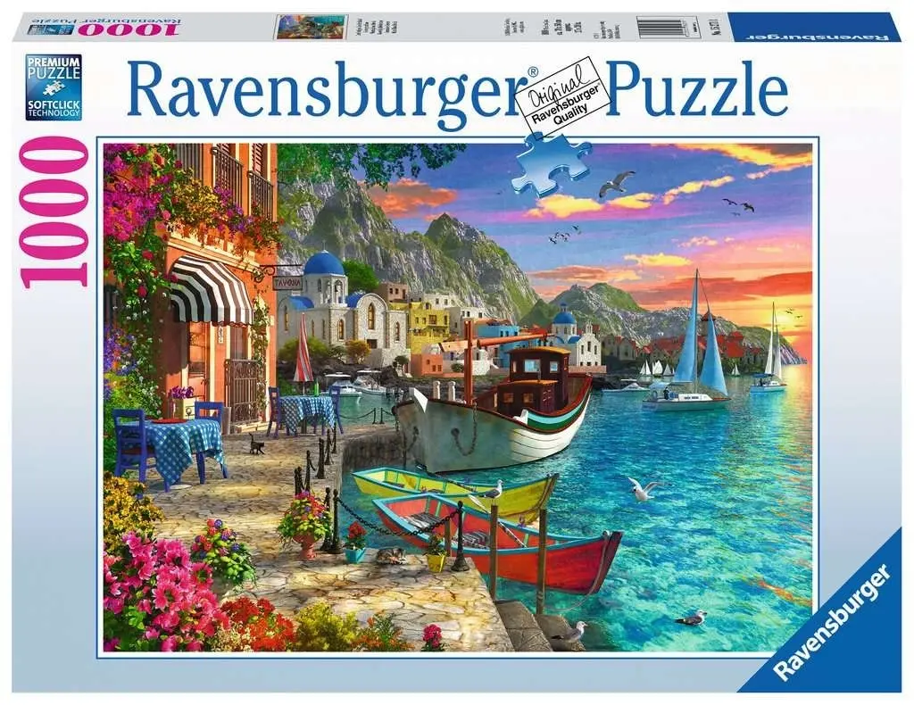 Ravensburger - Grandiose Greece Jigsaw Puzzle 1000 Pieces