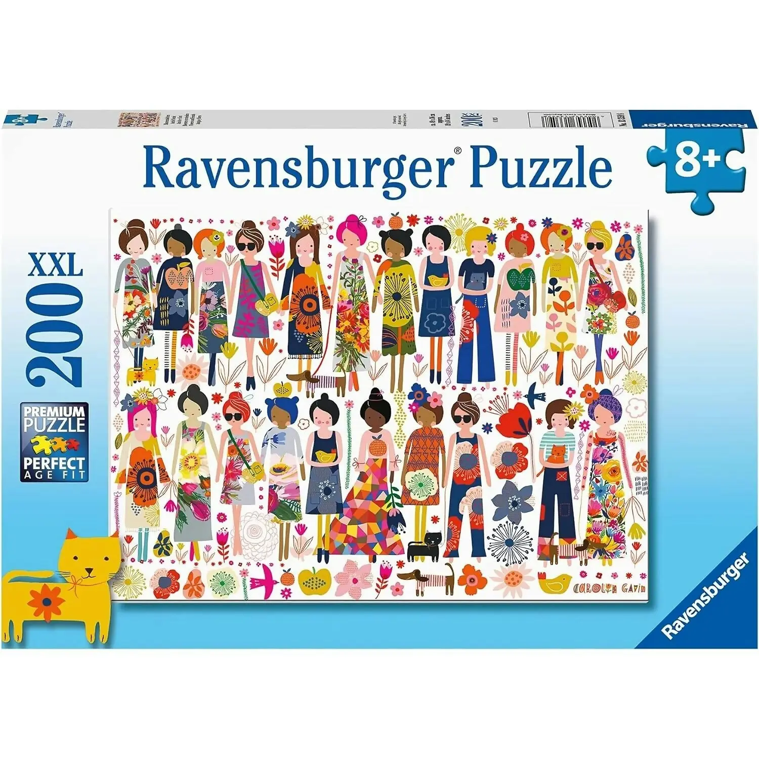 Ravensburger - Flowers & Friends Jigsaw Puzzle XXL 200pc