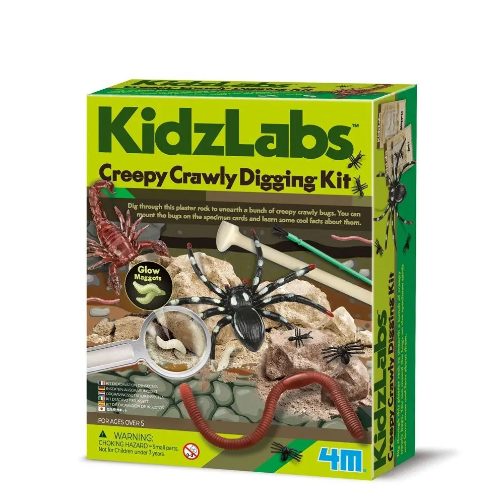 4M - Kidzlabs - Creepy Crawly Digging Kit