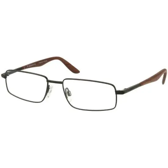 Rodenstock Eyewear R 4781 Black Rectangular Frames For Men In Acetate