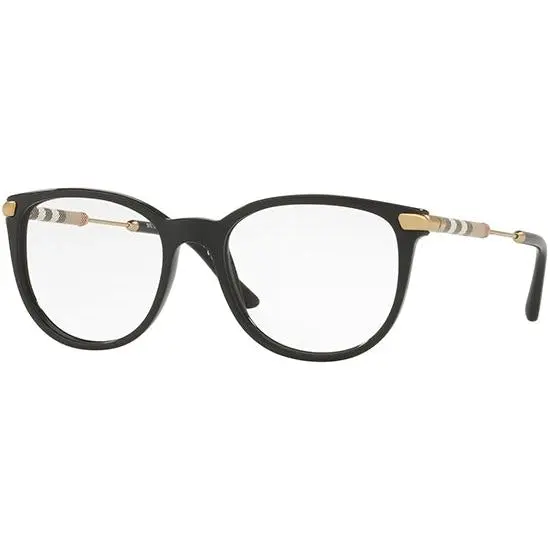 Burberry Eyewear Be 2255q Women's Leather Check Collection Glasses