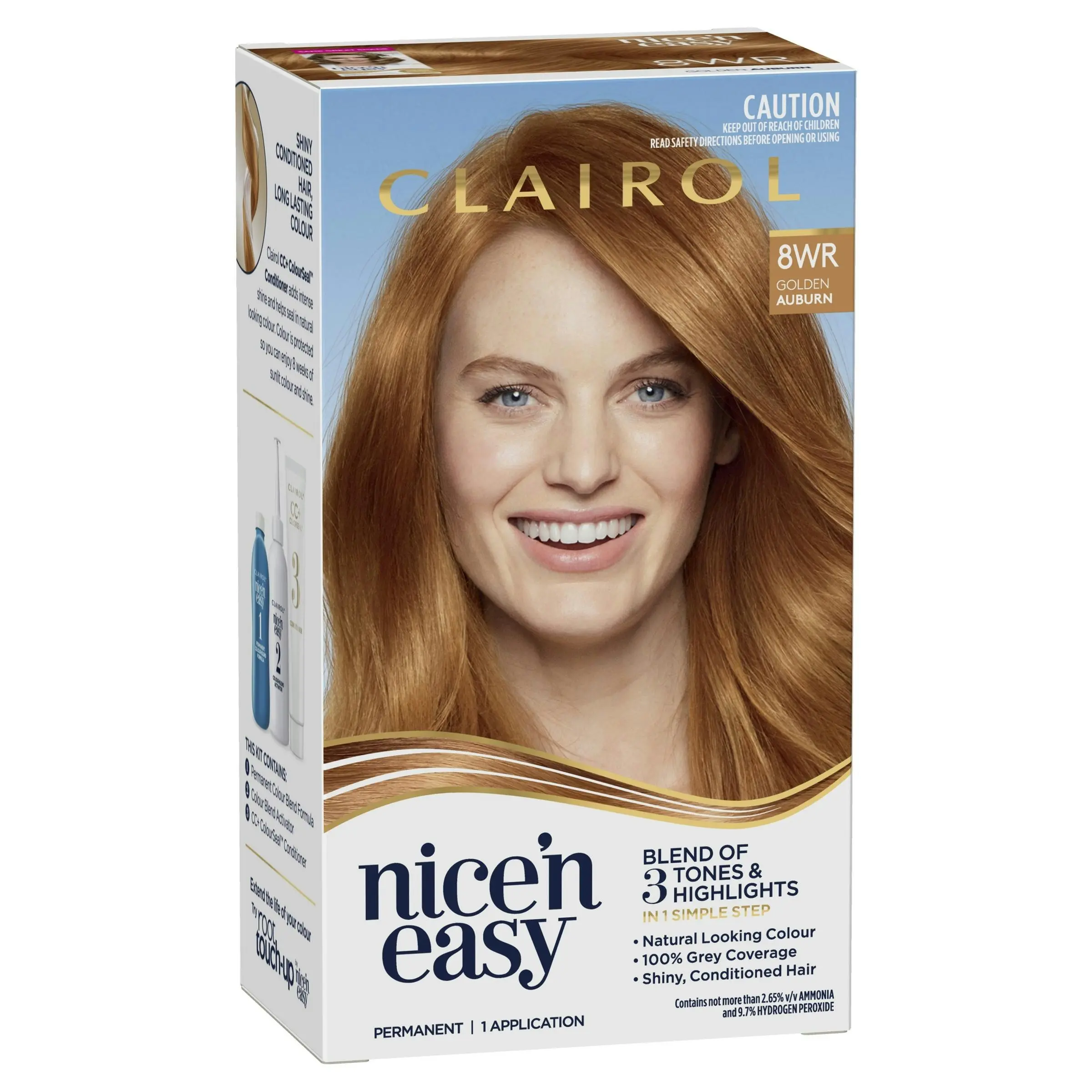 Clairol Nice n Easy 8WR Golden Auburn