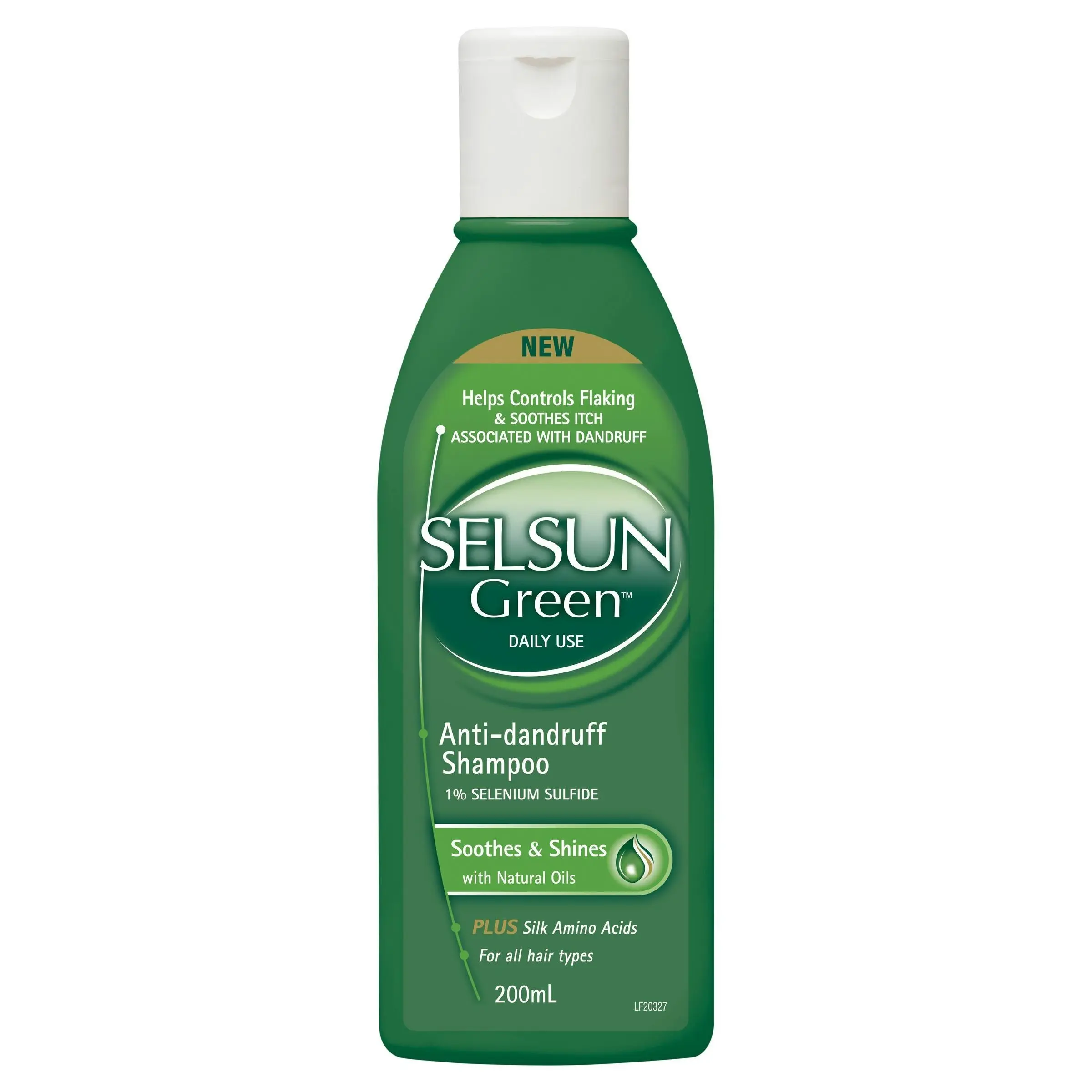 SELSUN Green Anti Dandruff Shampoo 200ml