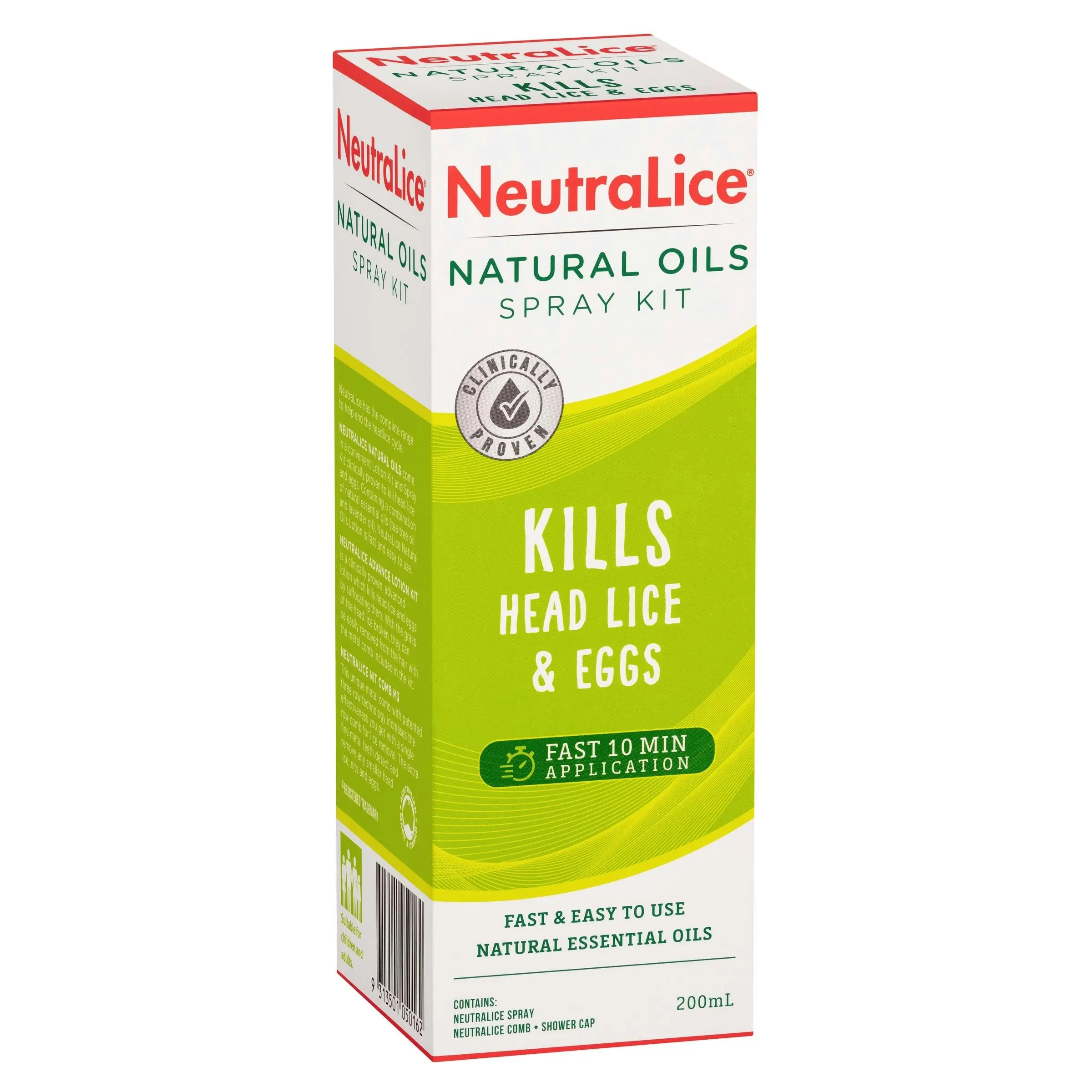 Neutralice Head Lice Spray Kit 200ml