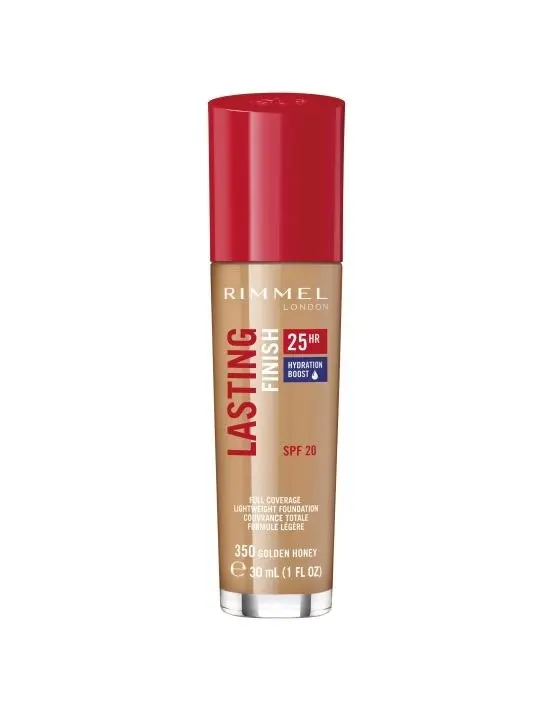 Rimmel Lasting Finish Foundation 25Hr 350 Golden Honey