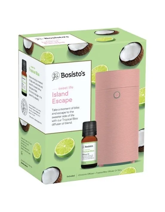 Bosisto's Island Escape Diffuser & Tropical Bliss