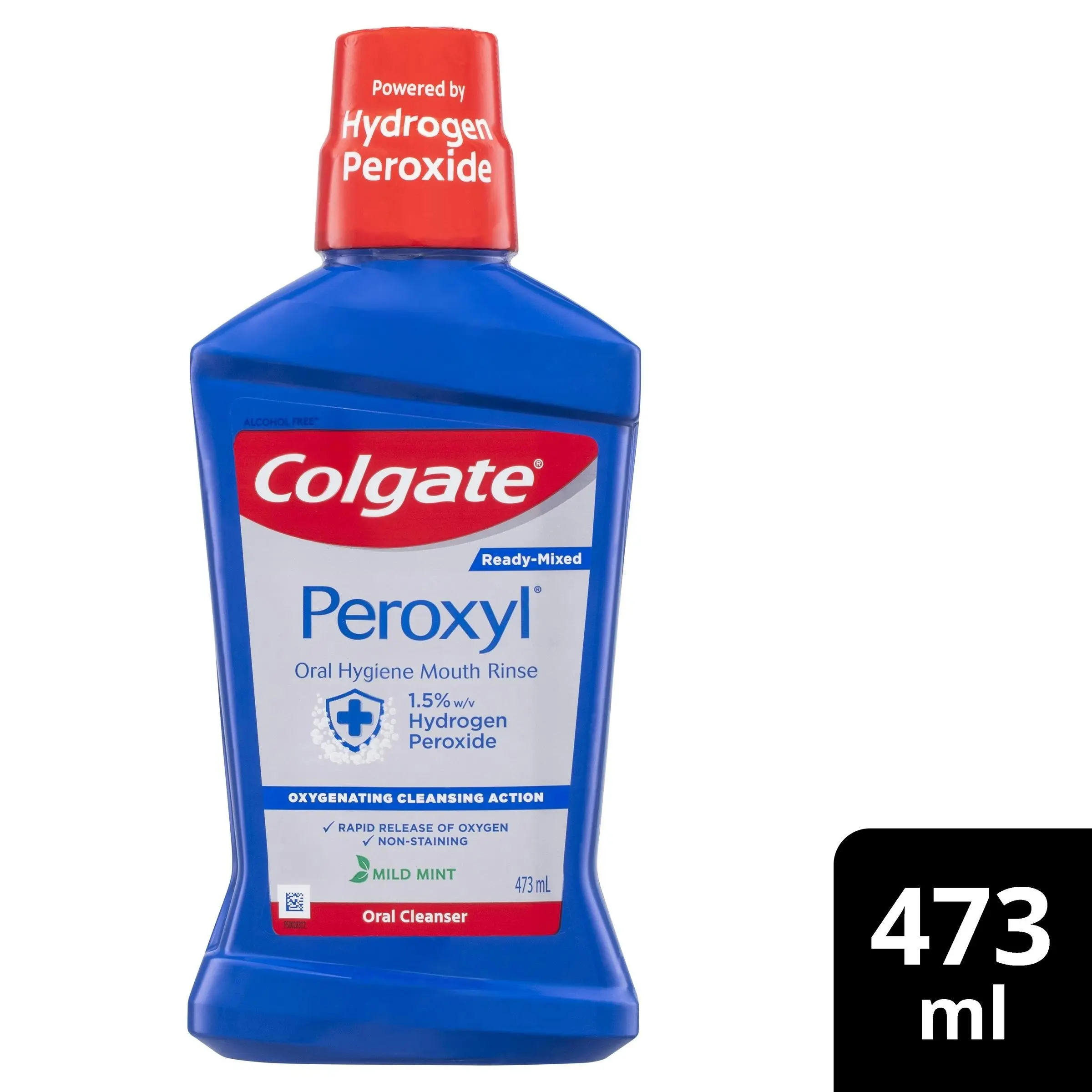 Colgate Peroxyl Rinse Alcohol Free 473ml