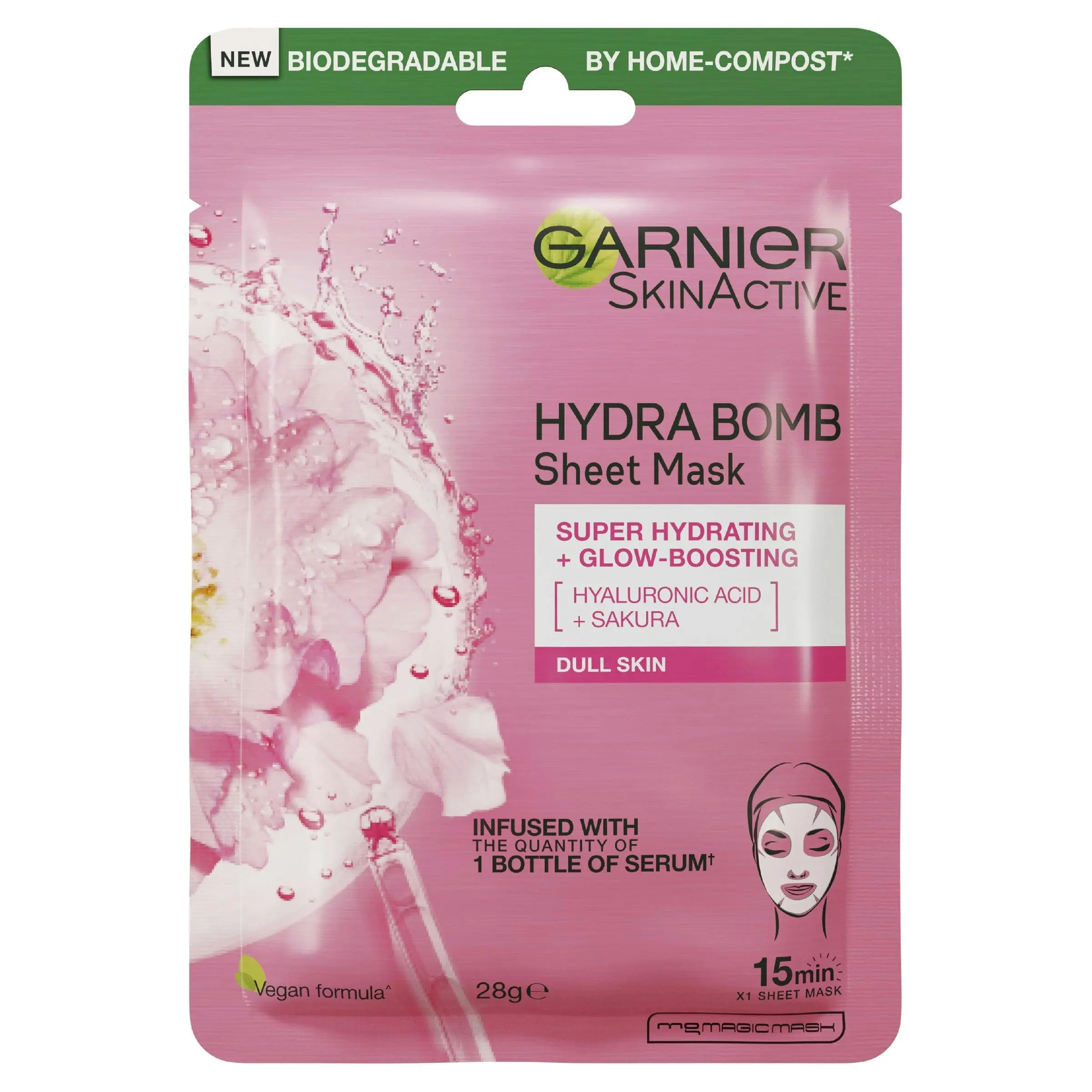 Garnier SkinActive Hydra Bomb Tissue Face Mask Sakura