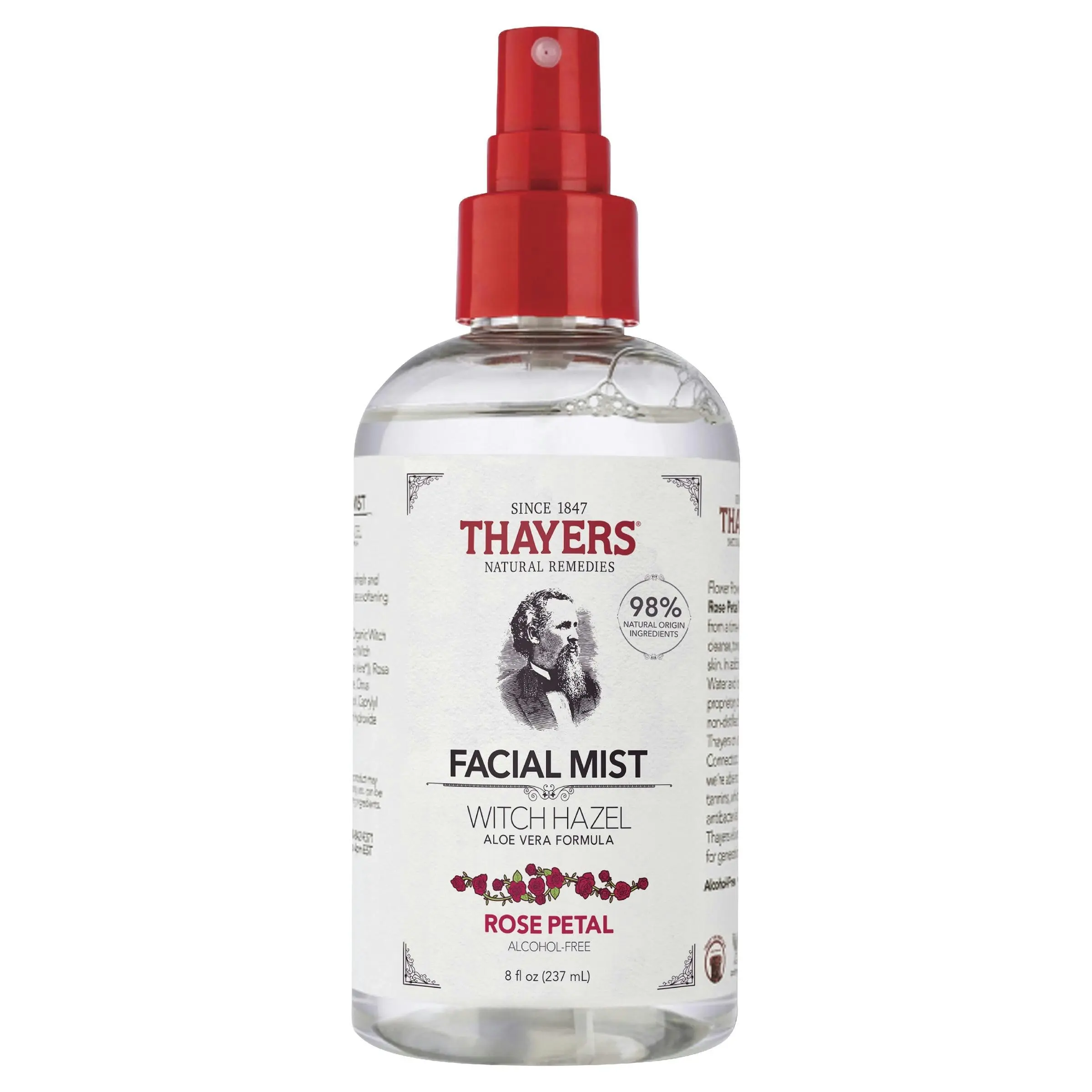 Thayers Rose Alcohol Free Mist Toner With Witch Hazel Aloe Vera 237ml