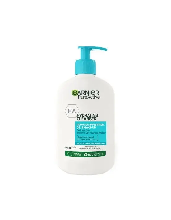 Garnier Pure Active Deep Hydrating Cleanser 250ml