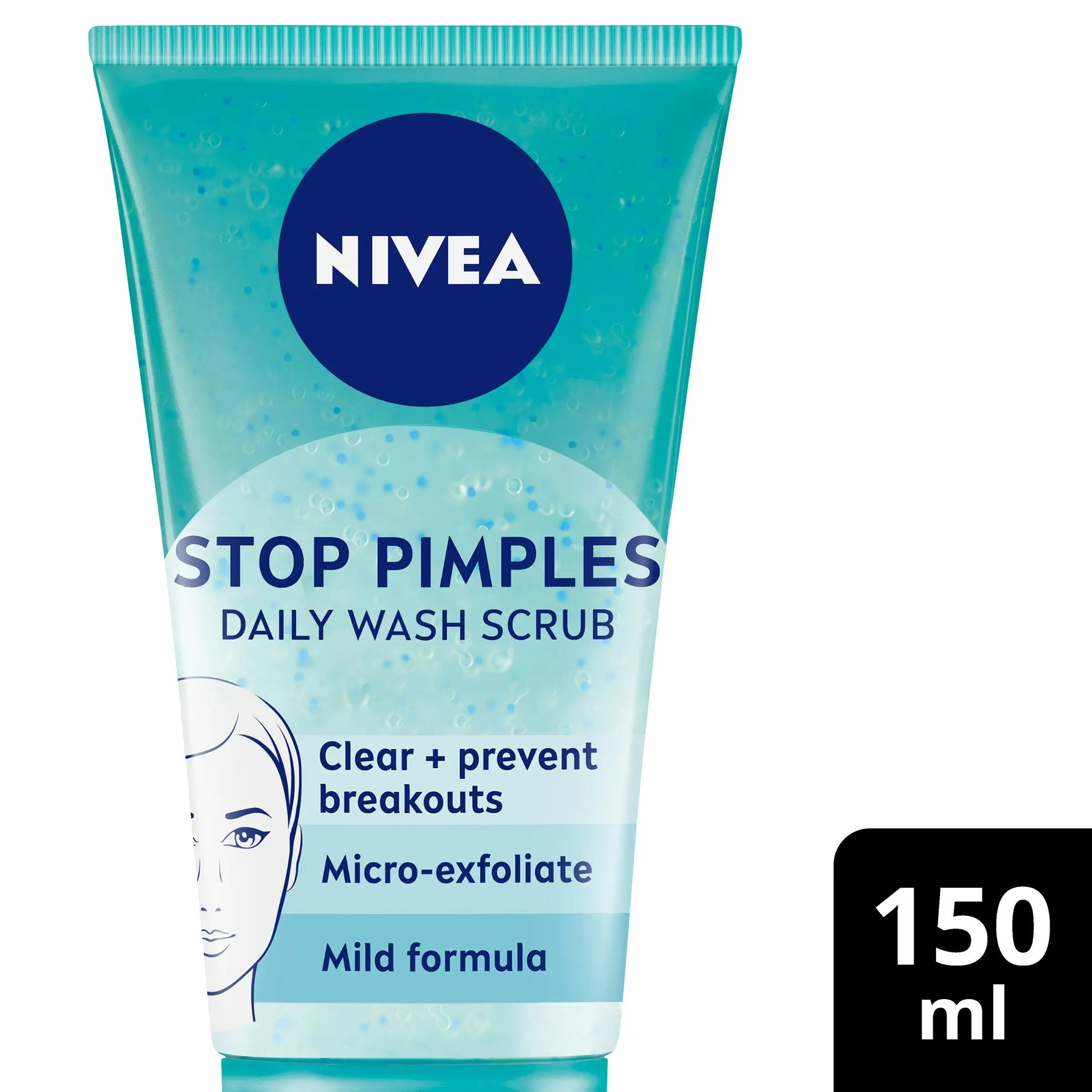 Nivea Anti-Blemish Daily Wash Scrub 150ml