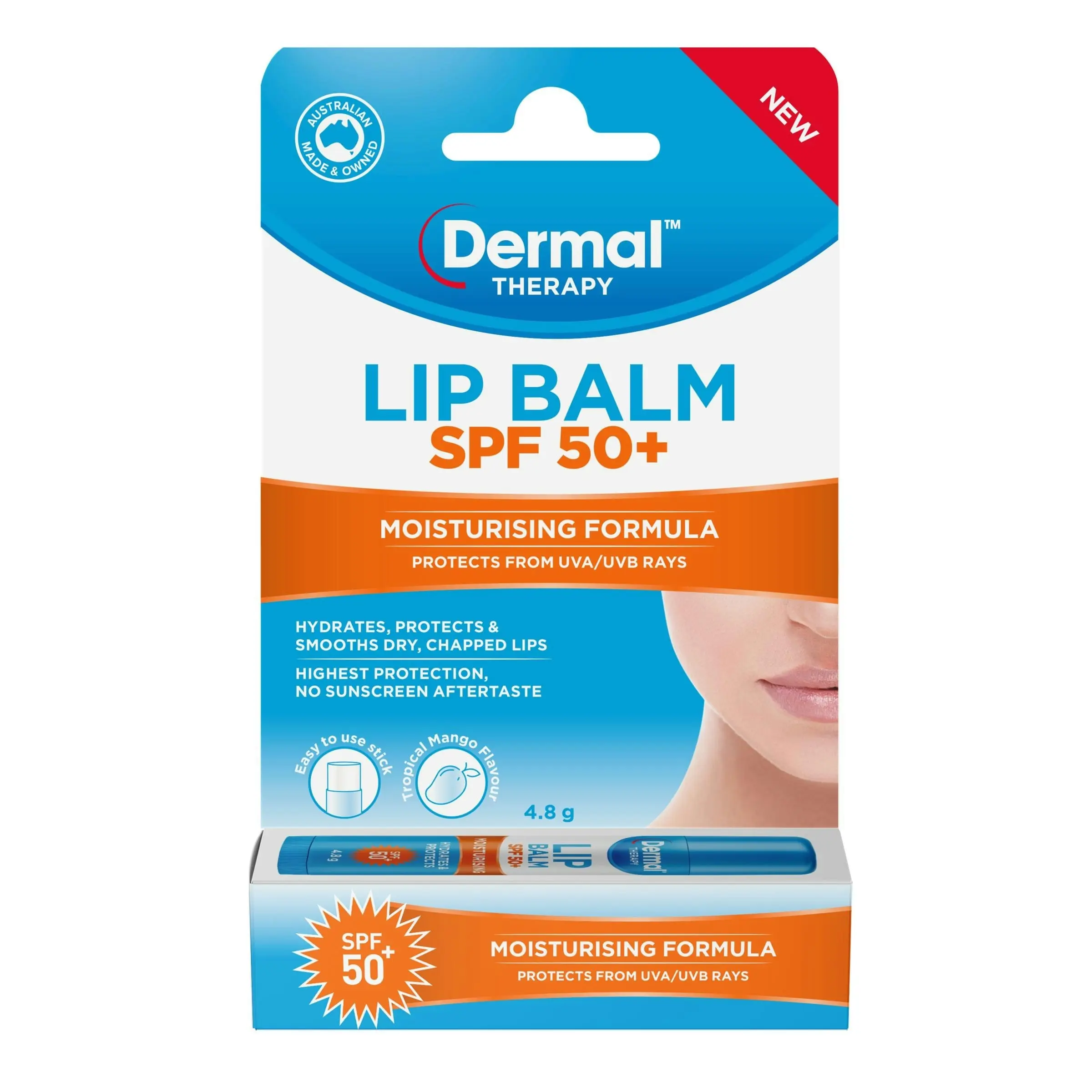 Dermal Therapy Lip Balm Stick SPF50+ 5.7ml