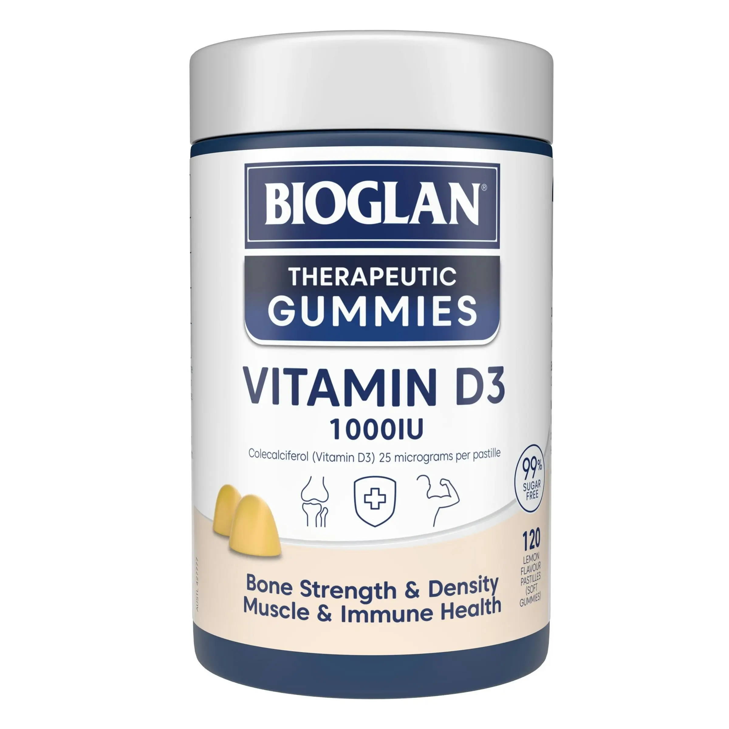 Bioglan Therapeutic Gummies Vitamin D3 120 Gummies