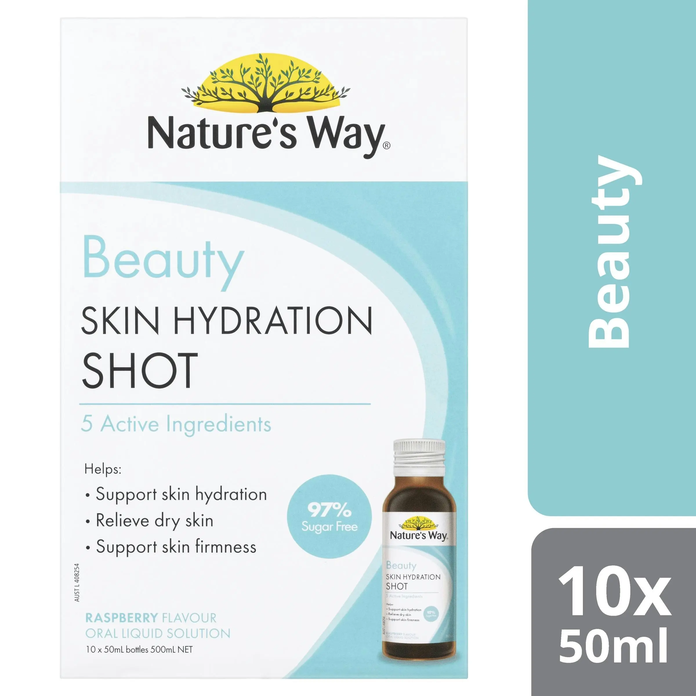 Nature's Way Beauty Skin Hydration Shot 10 x 50ml