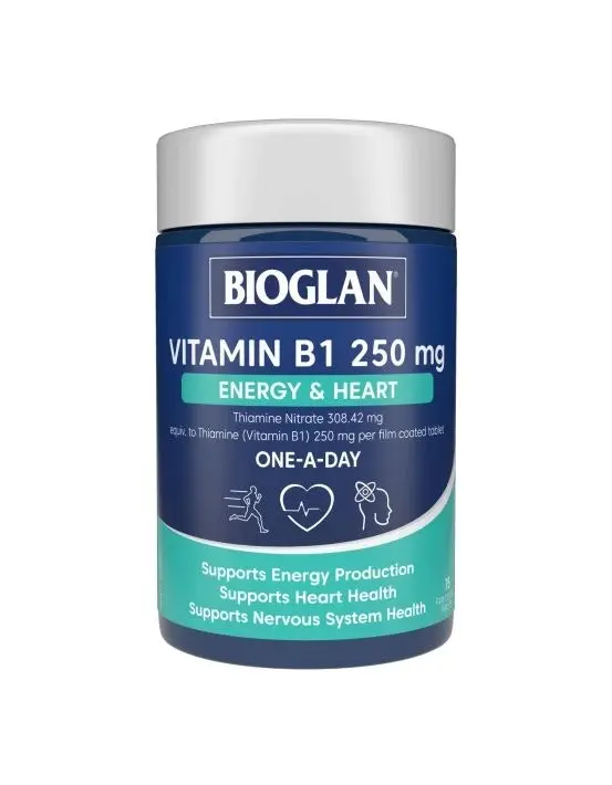 Bioglan Vitamin B1 250mg 75 Tablets